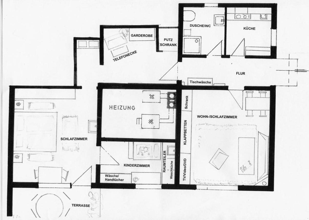 דירות טיטיזי-נוישטאדט Haus Janssen-Wehrle מראה חיצוני תמונה
